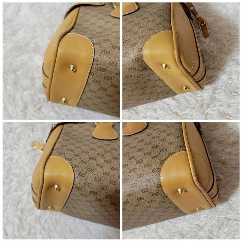 Gucci Tan and Brown Satchel Bag with Wallet - Picture 8 of 16